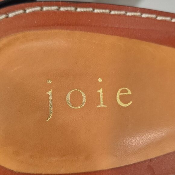 Joie Landri Buckle Leather Mules in Black - Picture 7 of 10